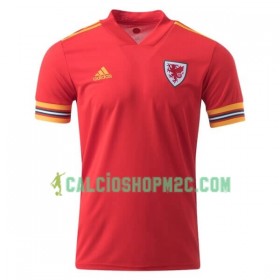 Galles Maglia Prima Euro 2020 Manica Corta